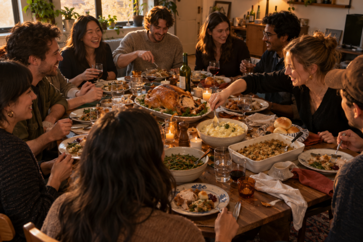 How to Host Friendsgiving on a Budget (Menu, Decor and Games)